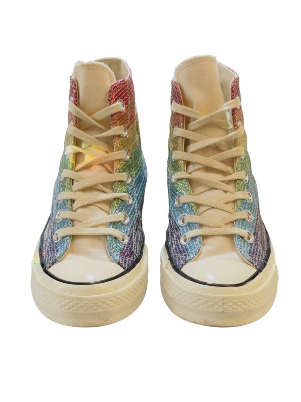 Miley Cyrus x Converse 70 Hi 'Pride' Chuck Taylor All Star High-Top Sneakers Uni - Picture 2 of 9